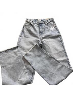 PACSUN Stretch 90s Boyfriend High Rise Relaxed Leg Jeans Seawater II NWT SZ 28